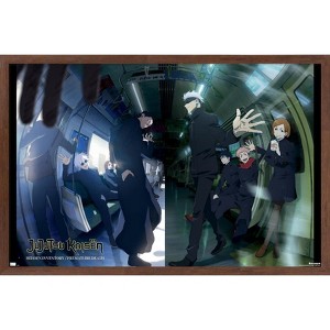 Trends International Jujutsu Kaisen: Season 2 - Hidden Inventory Teaser Framed Wall Poster Prints - 1 of 4
