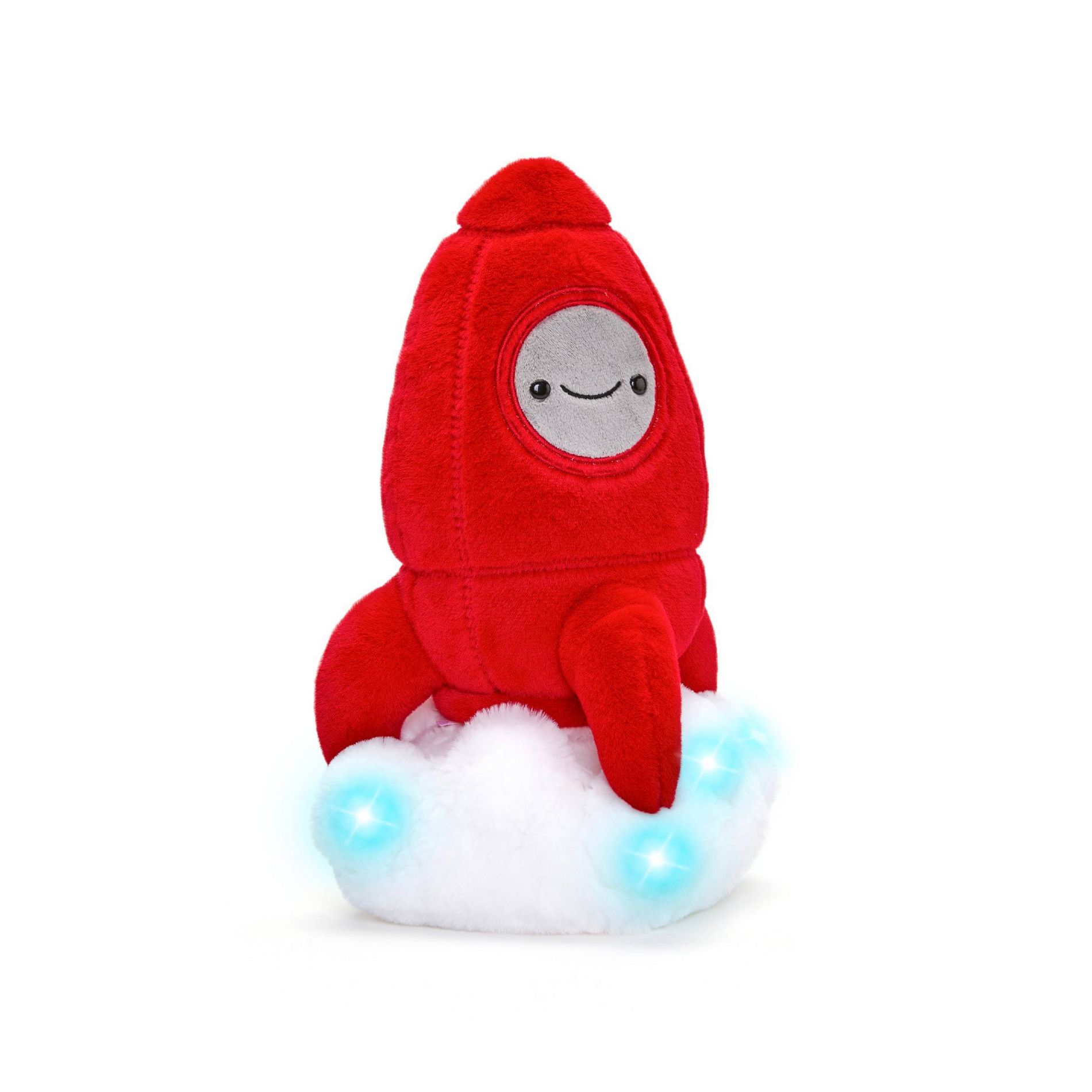 FAO Schwarz 12" LED with Sound Space Rocket Toy Plush