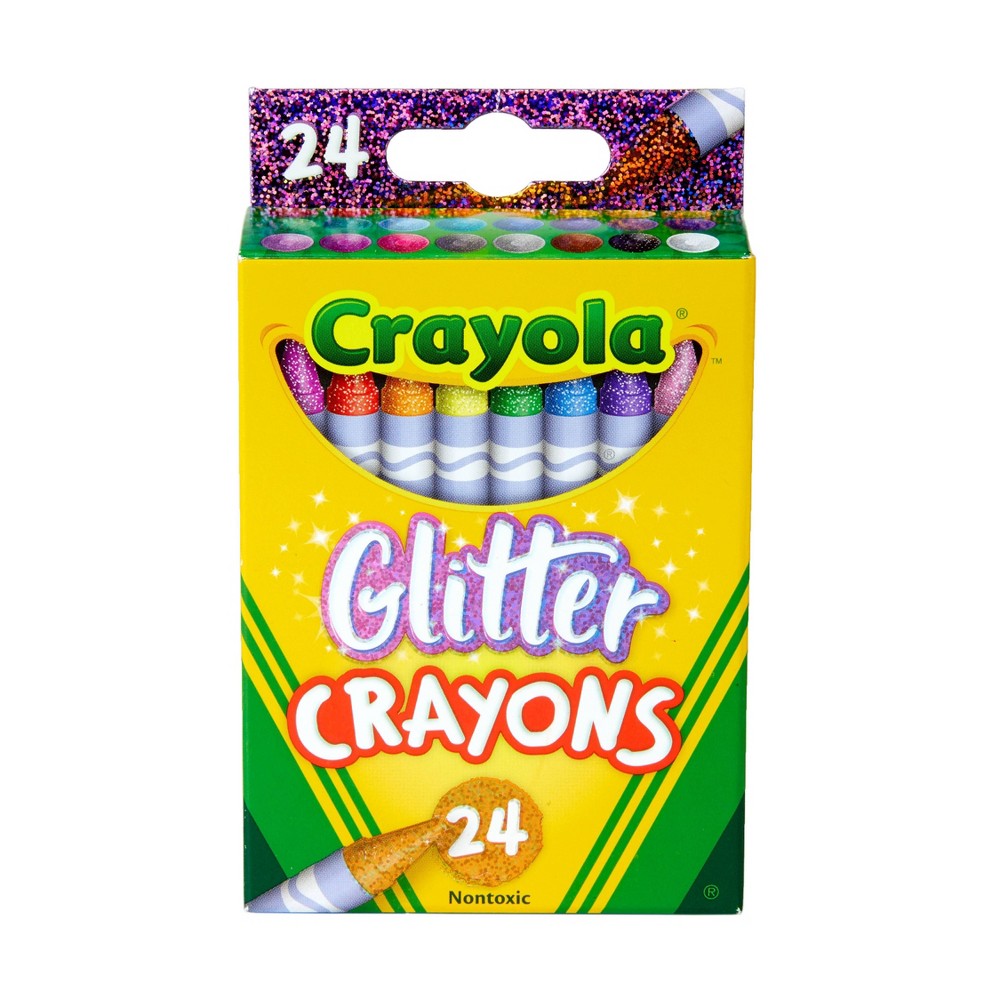 UPC 071662137151 product image for Crayola 24ct Crayons - Glitter | upcitemdb.com