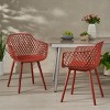 Set of 2 Poppy Dining Chair-Christopher Knight Home - 4 of 4