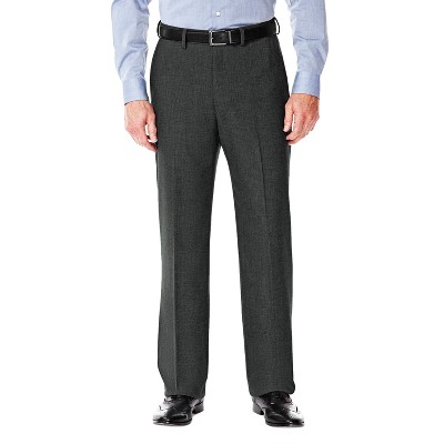 Haggar Men's J.M. Haggar Premium Stretch Classic Fit Flat Front Dress Pant