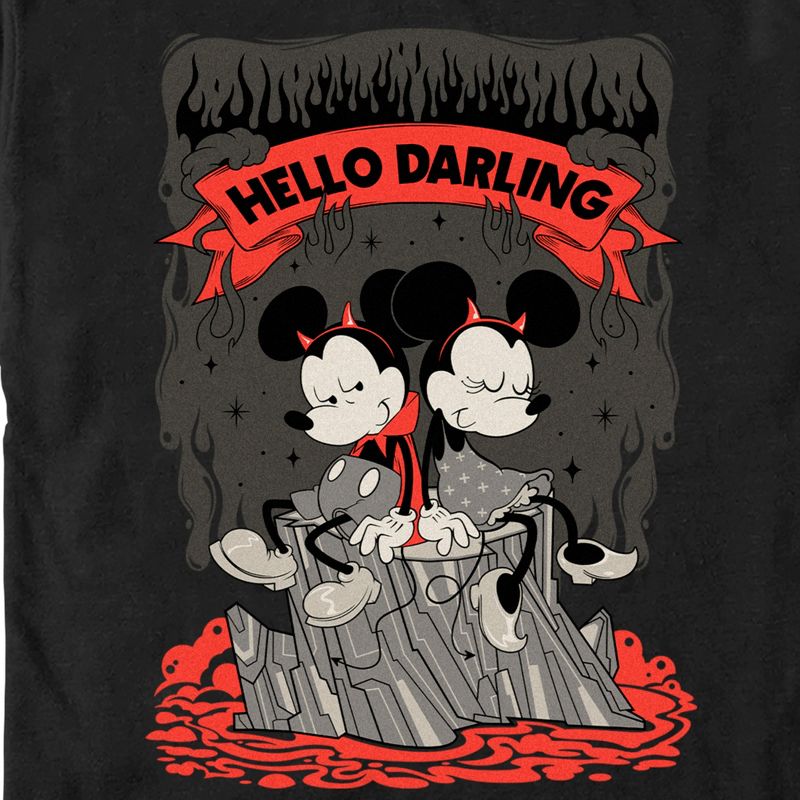 Men's Mickey & Friends Halloween Hello Darling T-Shirt, 2 of 6
