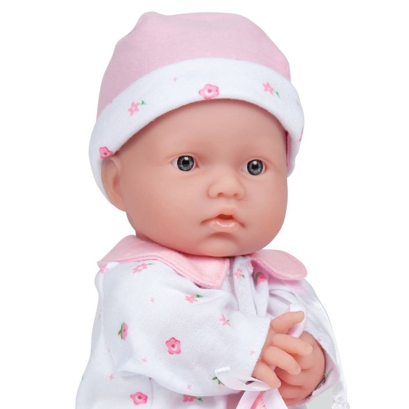 JC Toys La Baby 11" Soft Body Baby Doll - Pink, 3 of 10