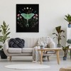 Stupell Industries Luna Moth with Florals Canvas Wall Art - 2 of 4