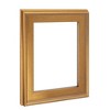 Cardinali Plein Aire Gold Frames for Canvas Art - 11x14" - 3" Wide Moulding with Raised Edge -1/2 Rabbet Depth - Timeless Frame for Canvas - Made in - 2 of 4