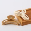 Chery Life 2Pcs Large Grip Hair Claw with Simple Design - 4 of 4