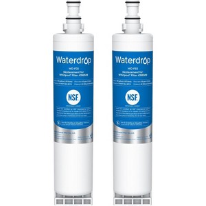 Waterdrop 4396508 Replacement for Whirlpool 4396510,5 Refrigerator Water Filter,2 PACKS - 1 of 4