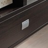INFURNIC TV Stands and Consoles Mid-Century Modern Artistic Entertainment Center with Curved Legs for Living Room, Espresso, 63.5"*17.75"*6.25" - 4 of 4
