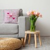 16"x16" Valentine's Day You've Won My Heart Square Throw Pillow Pale Pink - e by design - 3 of 4