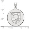 Black Bow Jewelry Sterling Silver U.S. Military Academy Black Knights NCAA Extra Large Pendant - 2 of 3