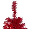 Northlight 4' Pre-Lit Slim Red Artificial Christmas Tree - Clear Lights - 4 of 4