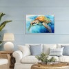 Stupell Industries Graceful Swimmer Tortoise Framed Giclee Art, Gray, 30" x 20" - 3 of 4