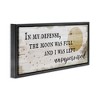Stupell Industries Sassy Full Moon Halloween Floating Frame Canvas Art, Black, 25" x 11" - 2 of 4
