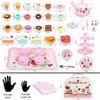 Tea Party Set , 49PCS Princess Tea Time Toys, Kitchen Pretend Playset, Montessori Toys - 2 of 4