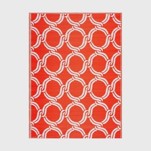 Playa Rug Mykonos Recycled Plastic Indoor Outdoor Floor Mat - 1 of 4