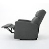 GDFStudio Alma Contemporary Upholstered Tufted Loveseat Recliner - 4 of 4