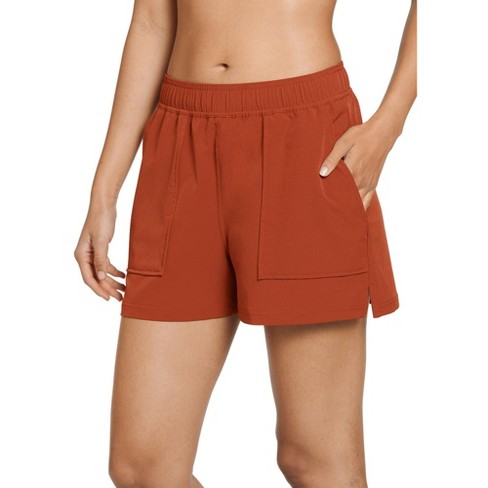 Jockey Women Woven Patch Pocket Short XL Copper