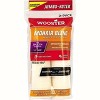 Wooster 4.5" Jumbo-Koter Mohair Blend 1/4" Nap Closed-End 2-Pack Roller Cover # RR304-4.5 - 3 of 3