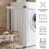 Lavish Home Collapsible Clothes Drying Rack, White - 3 of 4