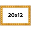 PosterPalooza | 20x12 Bamboo Picture Frame, UV Acrylic, 4 Finishes - Brown, Black, Gold, and Natural - 2 of 4