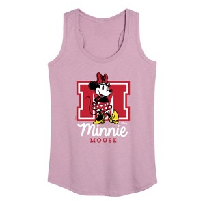 Women's - Disney - Minnie Mouse Graphic Racerback Tank - 1 of 4
