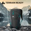 High Sierra Pathway Backpack with Hydration Storage, Sleeve and Multiple Pockets for Hiking, Biking, and Traveling - 3 of 4