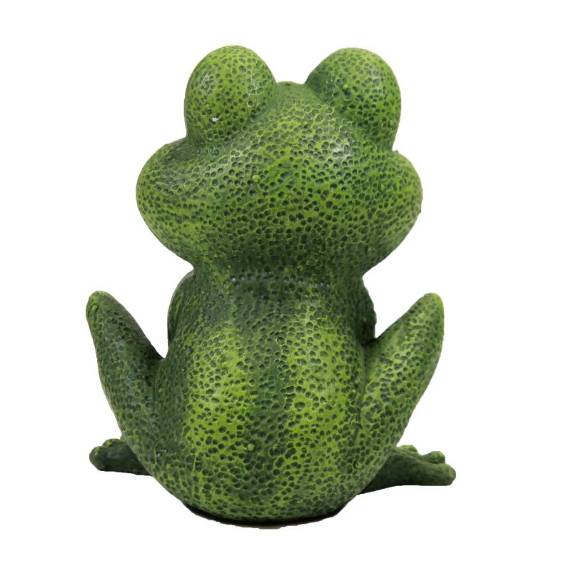 Home & Garden 6.0" Mini Frog Painted Critter Landscape Accent Roman, Inc  -  Outdoor Sculptures And Statues, 2 of 4