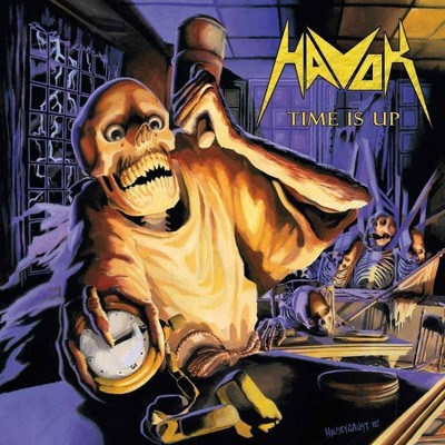 Havok - Time Is Up (LP) (Black/Blue w/ White & Yellow Swirl (Vinyl)