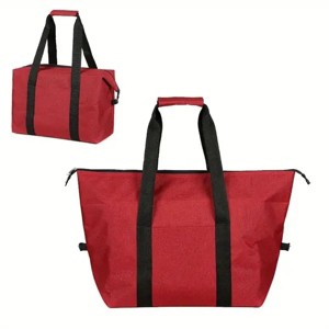 Racxily Heavy-Duty Cooling Tote Bag ¨C 5.28 Gallon Capacity for Beach, Camping & Grocery Hauling - 1 of 4