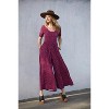 WEST K Women's Jana Short Sleeve Knit Jumpsuit - 2 of 4