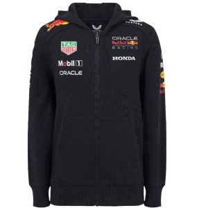 Castore Red Bull Racing F1 Kid's 2025 Team Full Zip Hoodie - 1 of 4