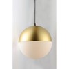 ET2 Lighting Half Moon 1 - Light Pendant in  Metallic Gold - 3 of 4