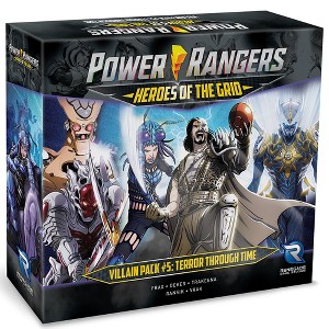 Renegade Games Studios: Power Rangers Heroes of The Grid: Villain Pack #5 Terror Through Time Expansion RPG Boardgame, Ages 14+ - 1 of 4