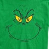 Men's - Dr. Seuss - The Grinch Resting Grinch Face Short Sleeve Graphic T-Shirt - 2 of 4