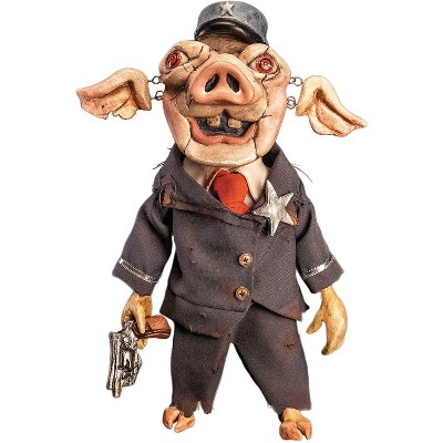 Trick or Treat Studios Spiral: From The Book of Saw - Mr. Snuggles Puppet Prop - 16.5 in - Black