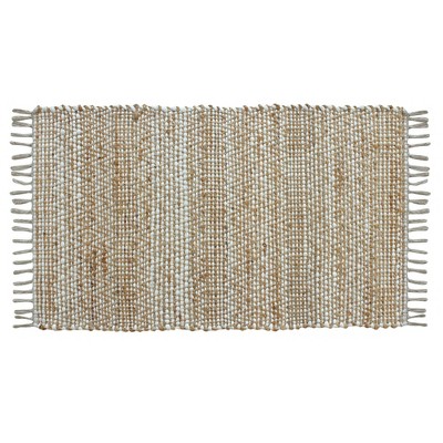 Patina Vie Vintage Inspired Accent Rug Brown/White
