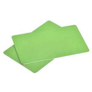 Unique Bargains Waterproof Durable ID Badge Printer Blank Plastic Cards 50 Pcs - 1 of 3