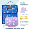Wildkin Kids Insulated Lunch Bag – Reusable, Ideal for Hot/Cold Snacks, School & Travel - 4 of 4