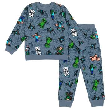 Monster Jam Toddler Boys Hoodie and Jogger Pants Outfit Set Light