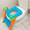 5 Star Super Deals Potty Trainer Toilet Chair Seat with Sturdy Non Slip Step Stool Ladder w/ Handles - 3-In-1 Trainer for Kids & Toddlers - 3 of 4