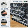 Washable Rug for Living Room Botanical Floral Bedroom Rug Non Slip Soft Vibrant Carpet Low Pile Foldable Floor Mat for Dorm - 4 of 4