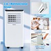 Costway 8000 BTU Portable Air Conditioner 3 -in-1 Air Cooler Dehumidifier Fan 24H Timer 5000 BTU(8000BTU ASHRAE) - 2 of 4