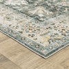 Oriental Weavers Charleston CHA09 Charcoal /Gold Indoor Area Rug - 3'6" x 5'6" - 2 of 4