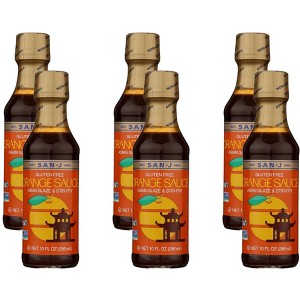 San-J San J Orange Cooking Sauce - Case of 6/10 fz - 1 of 4