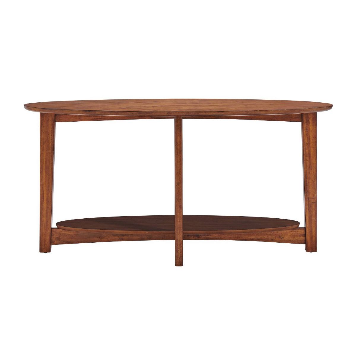 Monterey Console/Media Mid Century Modern Wood Table Chestnut - Alaterre - thumbnail 3