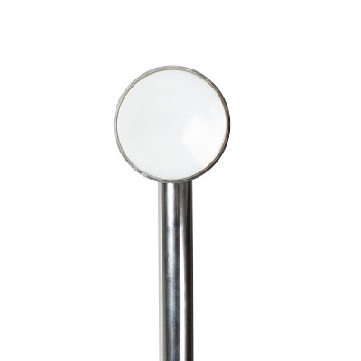 Adjustable Chrome Curved Tension Shower Rod 42"-60"