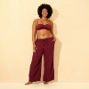 Women's Gauze Swim Cover Up Pants - Shade & Shore™ - 4 of 4