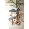 Carved Wood Fish Stools Set of 2 – Coastal Display Risers, 14.5"H Product Description By Kalalou - 3 of 4