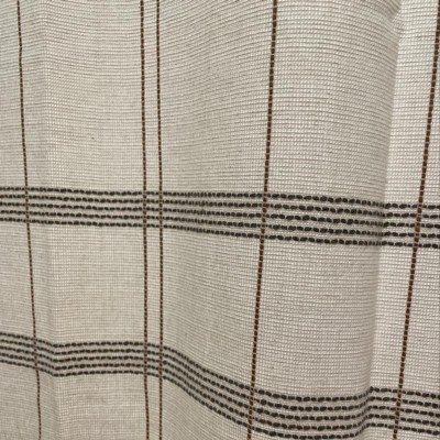 Woven Modern Plaid Shower Curtain Ivory - Threshold™ : Target