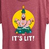 Women's - SpongeBob SquarePants - Patrick It's Lit Short Sleeve Graphic T-Shirt - 2 of 4